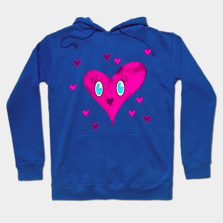 Herzchen the little pink heart Hoodie